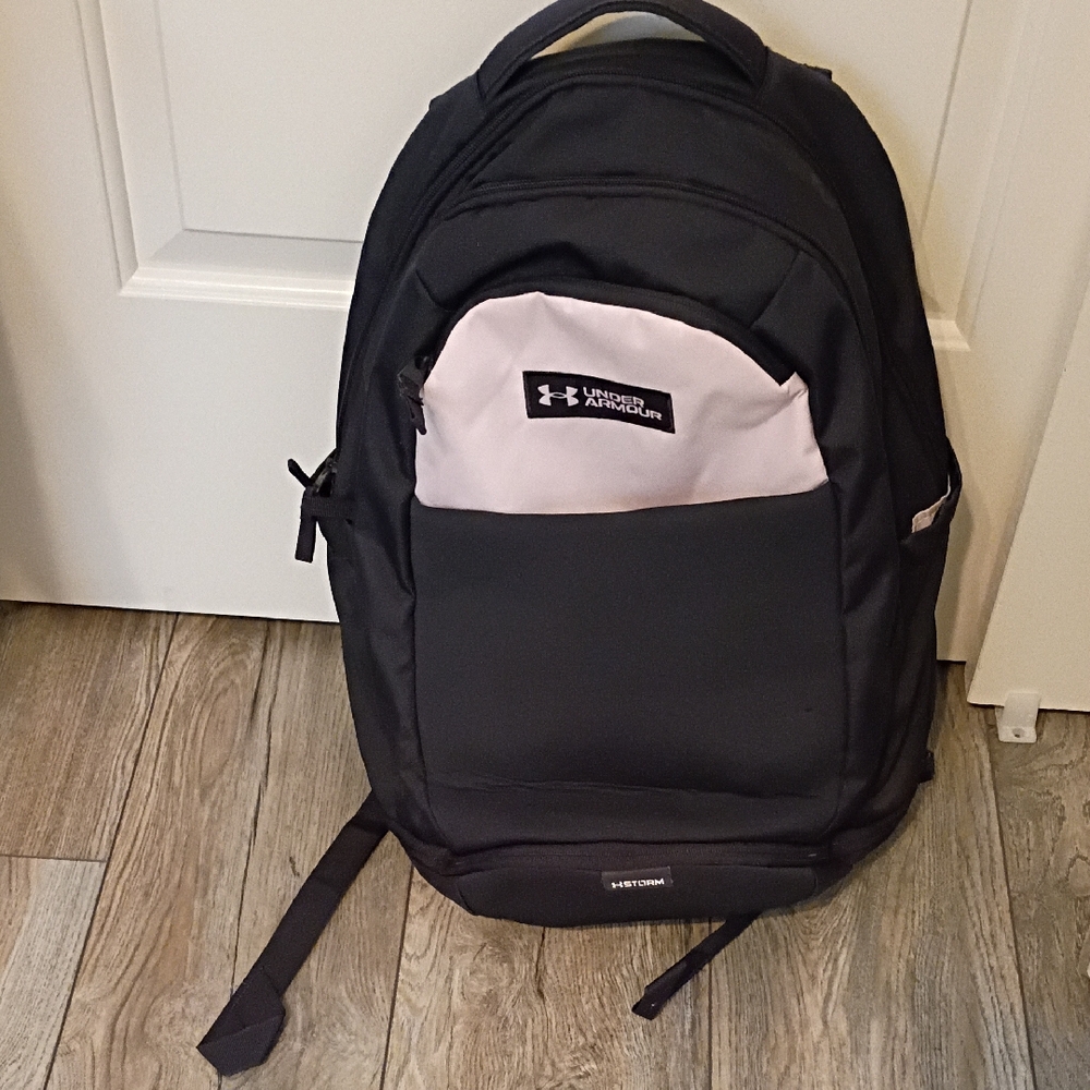 Under Armour Storm Recruit 3.0 Black/Blush Laptop Backpack Travel